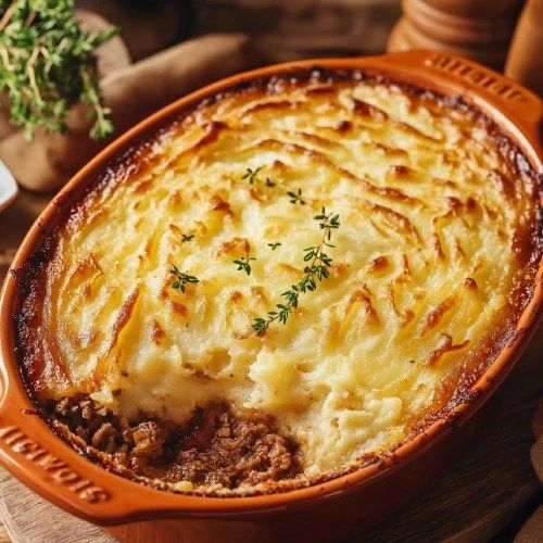 Hachis Parmentier de Res (pastel de carne con puré de papa) - La Despensería