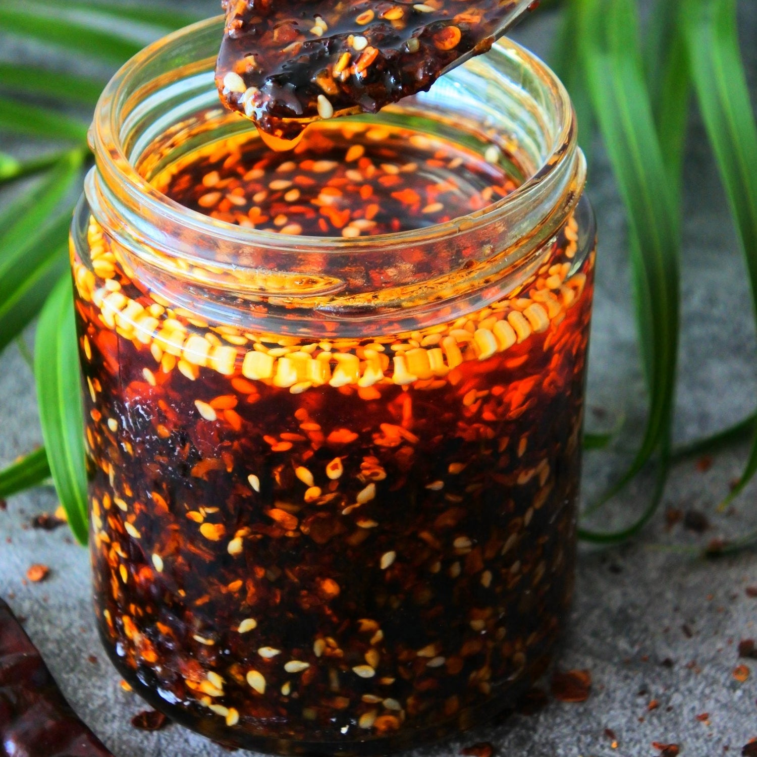 Aceite de Chile estilo Chino