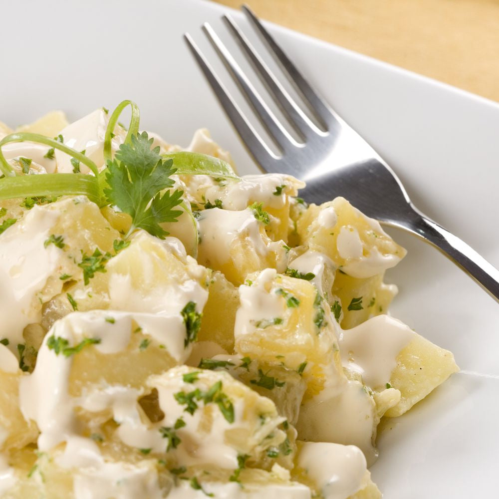 Alioli casero - mayonesa de ajo mediterránea en frasco de vidrio - La Despensería
