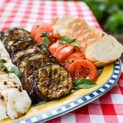 Berenjena a la parrilla marinada estilo sur de Italia en frasco - La Despensería
