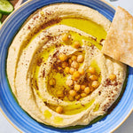 Hummus tradicional de garbanzo cremoso en frasco de vidrio - La Despensería
